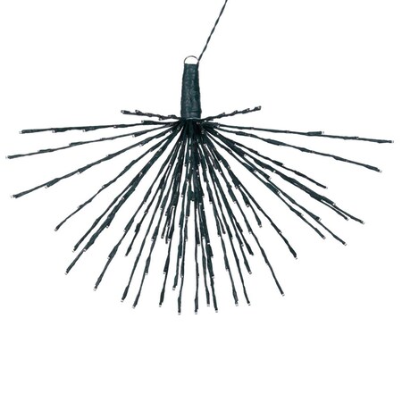 Haz 32 x 28 in. 240 Starburst Twinkle LED Wide Angle Light, Green & Warm White HA3252334